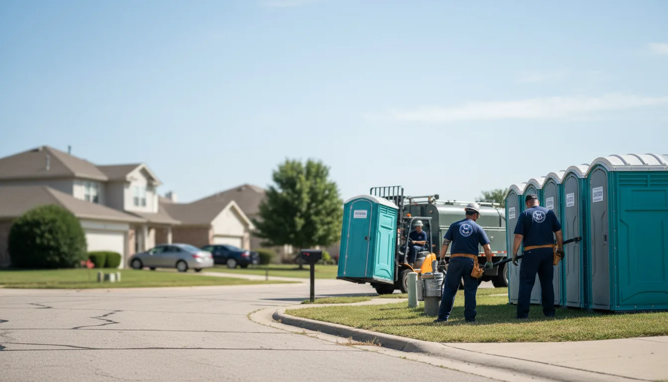 Porta Potty Rental in Gilliam, MO near me